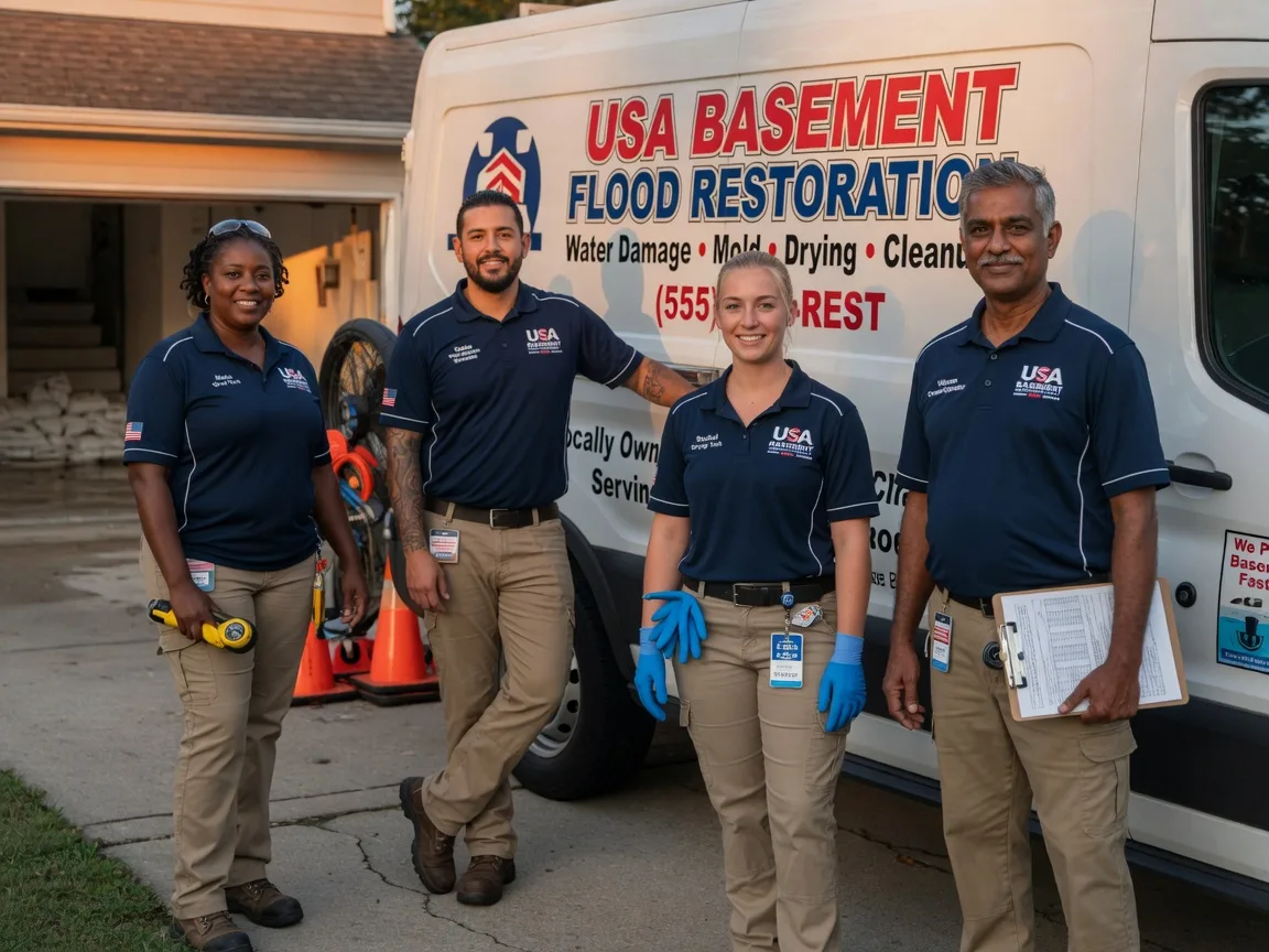 Basement Flood Cleanup company in London, TX