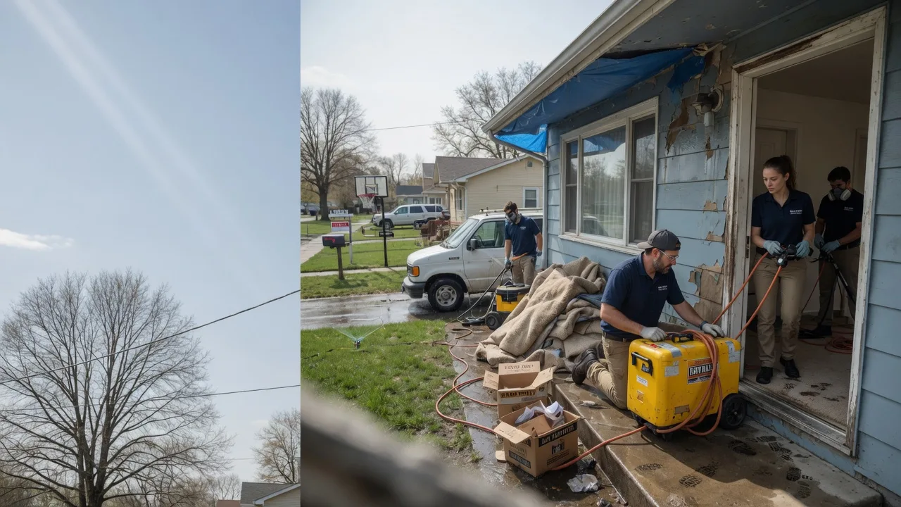 Basement Flood Cleanup in London, TX near me